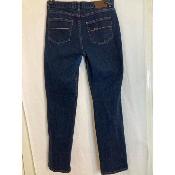 Ralph Lauren Jeans Womens Size 6 Dark Wash - Picture 1 of 9
